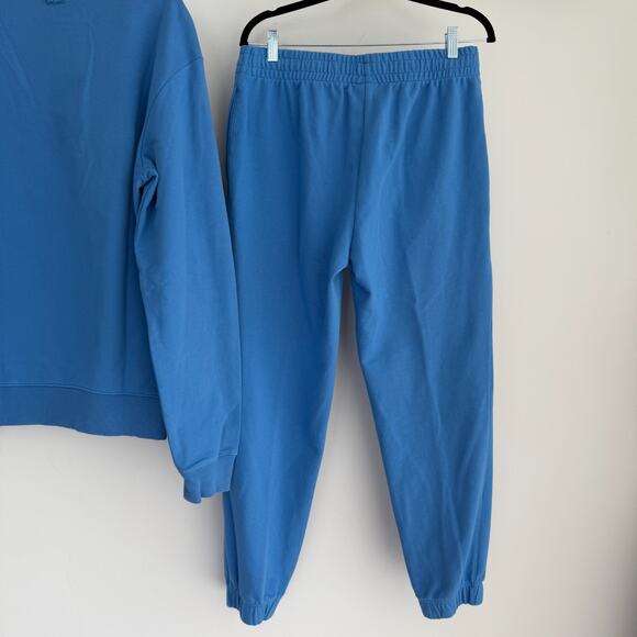 Stranger Things x Lacoste Sweatsuit Mens 4 Medium Blue Sweatshirt Joggers Set - Picture 8 of 15